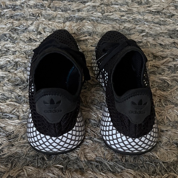 adidas Black Mesh Sneakers - Picture 2 of 9